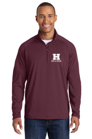 Hillside Men's 1/2 Zip Sport-wick Stretch Pullover